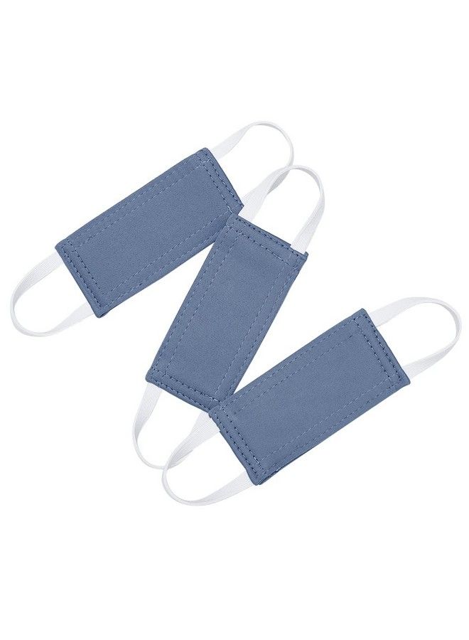 Door Silencer Quiet Door Closer Cushion Door Latch Cover For Nursery Baby Light Sleepers Noise Reduced Prevent From Locking For Toddler Safety 3 Pieces W 4 X L 2 Inches Blue Haze