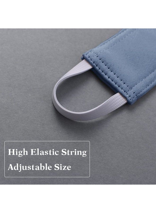 Door Silencer Quiet Door Closer Cushion Door Latch Cover For Nursery Baby Light Sleepers Noise Reduced Prevent From Locking For Toddler Safety 3 Pieces W 4 X L 2 Inches Blue Haze