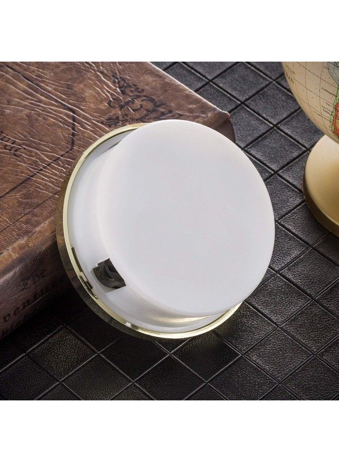 31 8 Inch (80 Mm) Clock Insert With Roman Numeral Quartz Movement Gold Trim