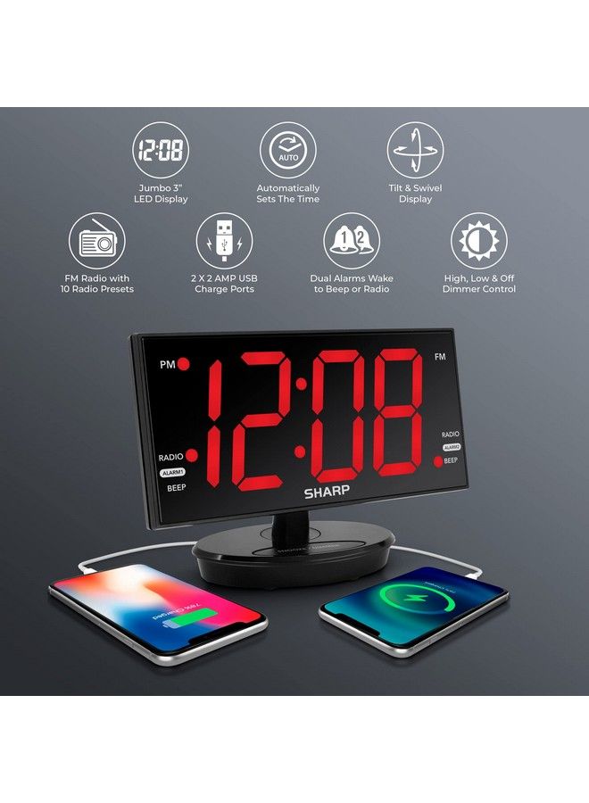 Digital Alarm Clock 8.9