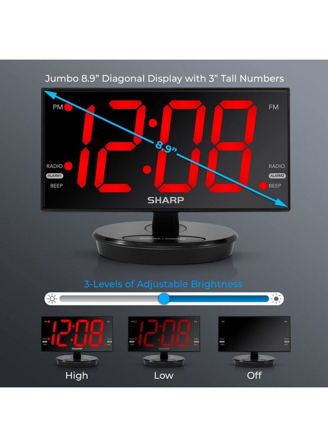 Digital Alarm Clock 8.9