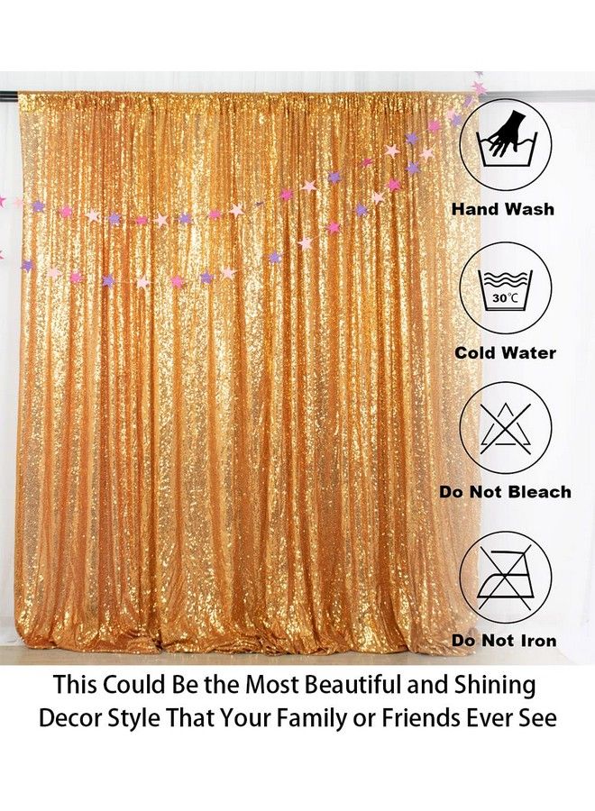 7Ftx7Ft Gold Shimmer Sequin Fabric Photography Backdrop