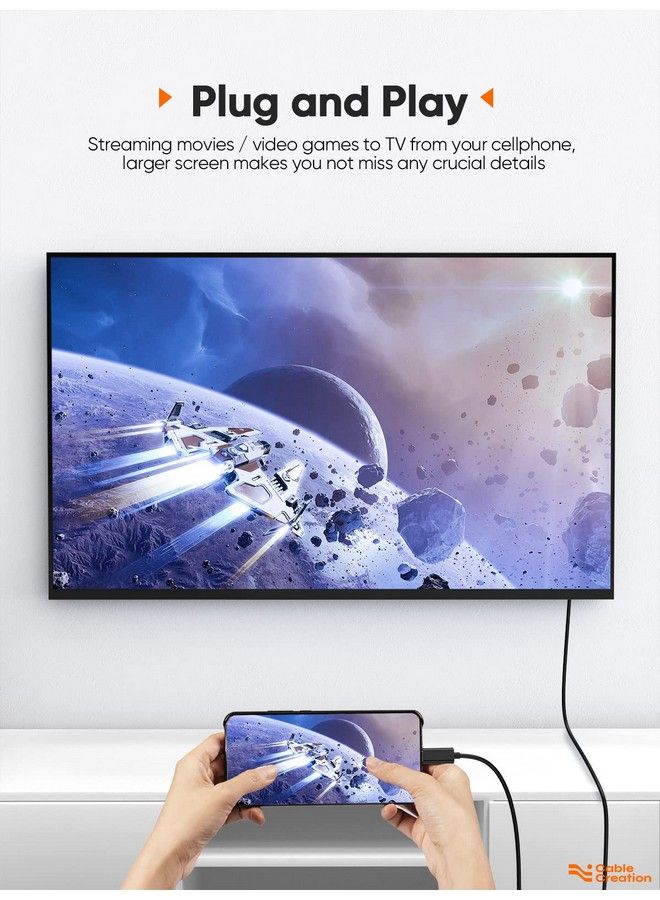 Usb C To Hdmi Cable 6 Ft 3 Pack Usb Type C To Hdmi Cable Compatible With Macbook Pro 2020 2018 Macbook Air Ipad Pro Mac Mini 2018 Xps 15 Galaxy S22 S20 S10 Black