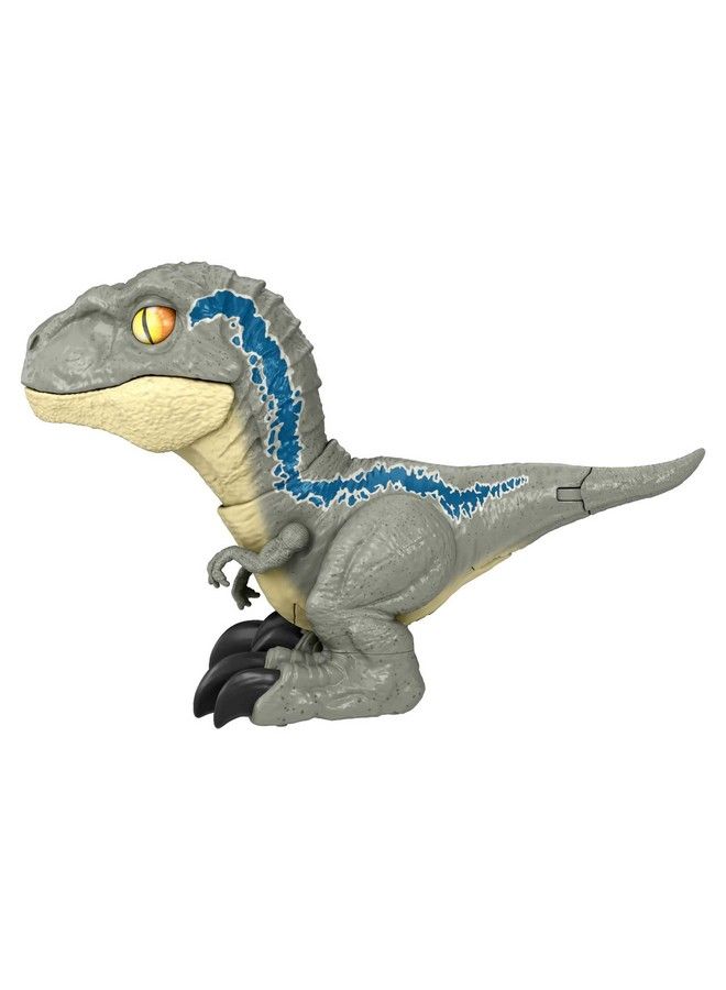 Jurassic World Toys Dominion Uncaged Rowdy Roars Velociraptor Beta Dinosaur Action Figure Toy Gift With Interactive Motion And Sound Touch Response