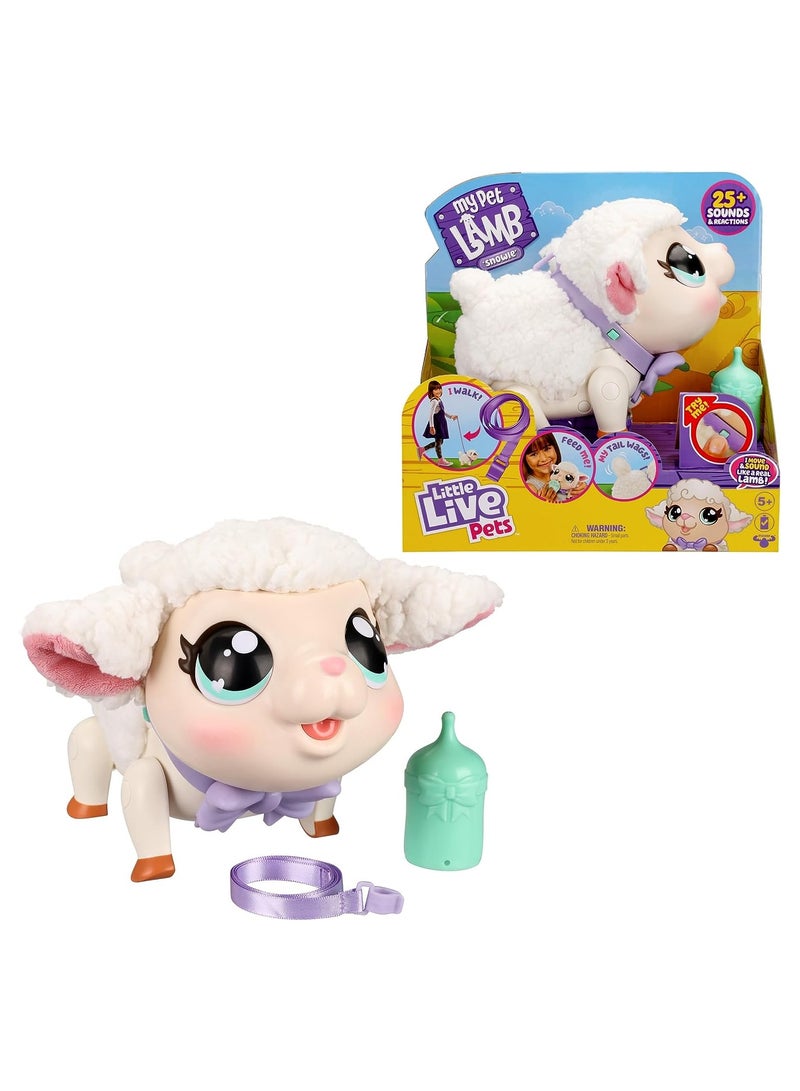 Little Live Pets My Interactive Toy Pet Lamb Snowie