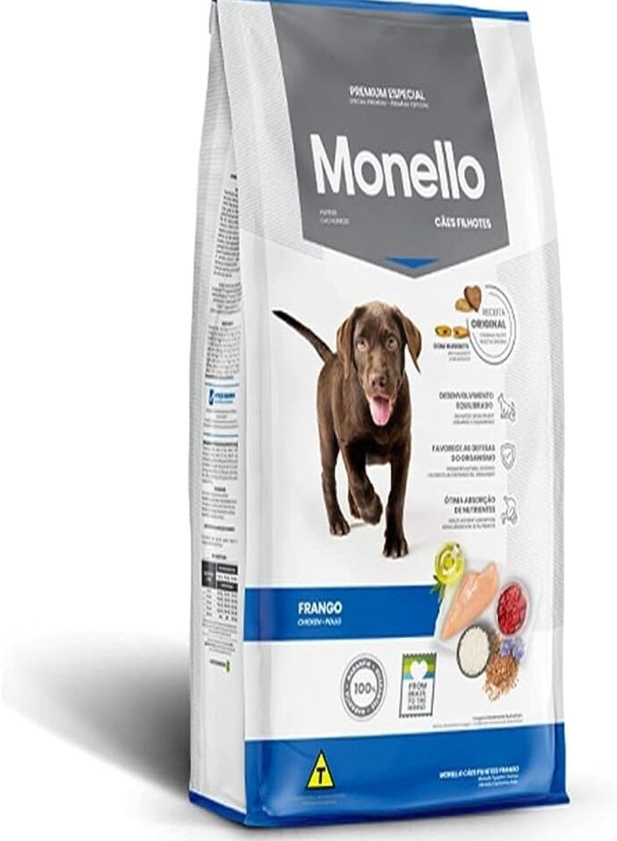 monello dog puppy dry food 15kg