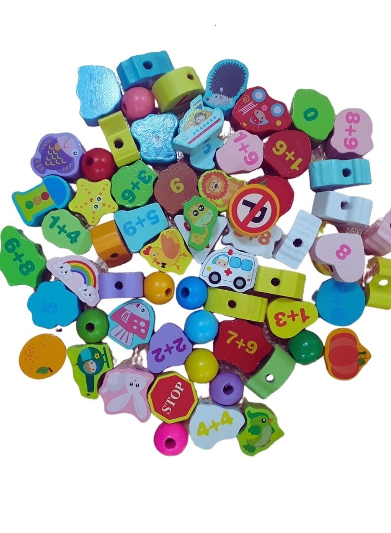 Educational Math Beads Educational Math Games Preschool Learning Toys, Math Manipulative for Elementary 1st 2nd Grade