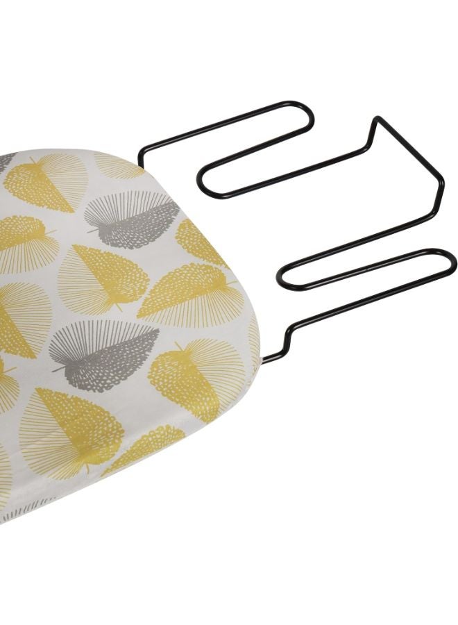 Royalford Mesh Top Ironing Board- RF12002 Heat Resistant Cotton Cover with Foam Pads and Adjustable Height Mechanism Foldable and Easy to Store