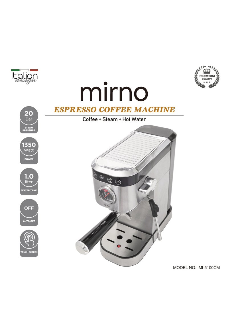 Mirno Espresso Coffee Machine 20Bar