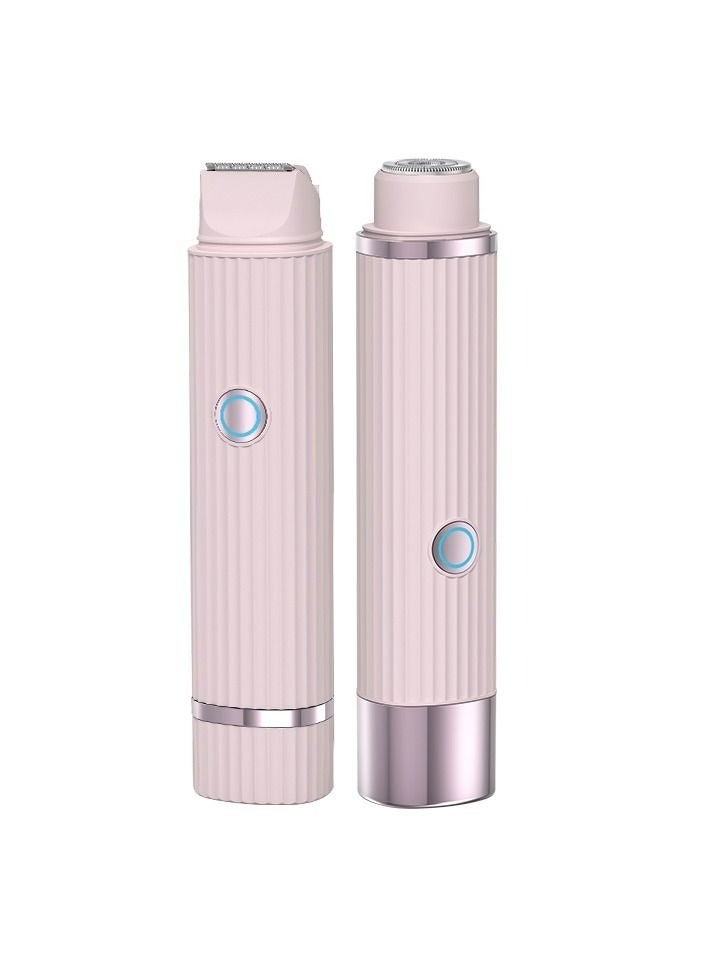 Double-headed Shaver Women's Private Hair Removal Instrument Electric Shaver Underarm Trimmer