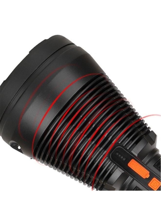 W5118 8000MA High-intensity flashlight 1800LM 18650 8000MAH TYPE-C rechargeable