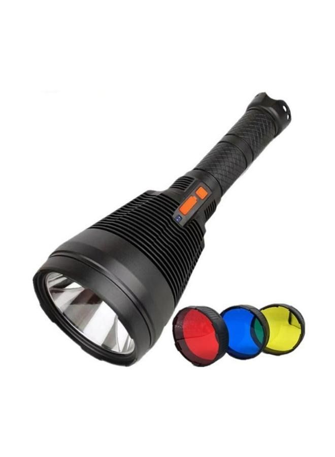 W5118 8000MA High-intensity flashlight 1800LM 18650 8000MAH TYPE-C rechargeable
