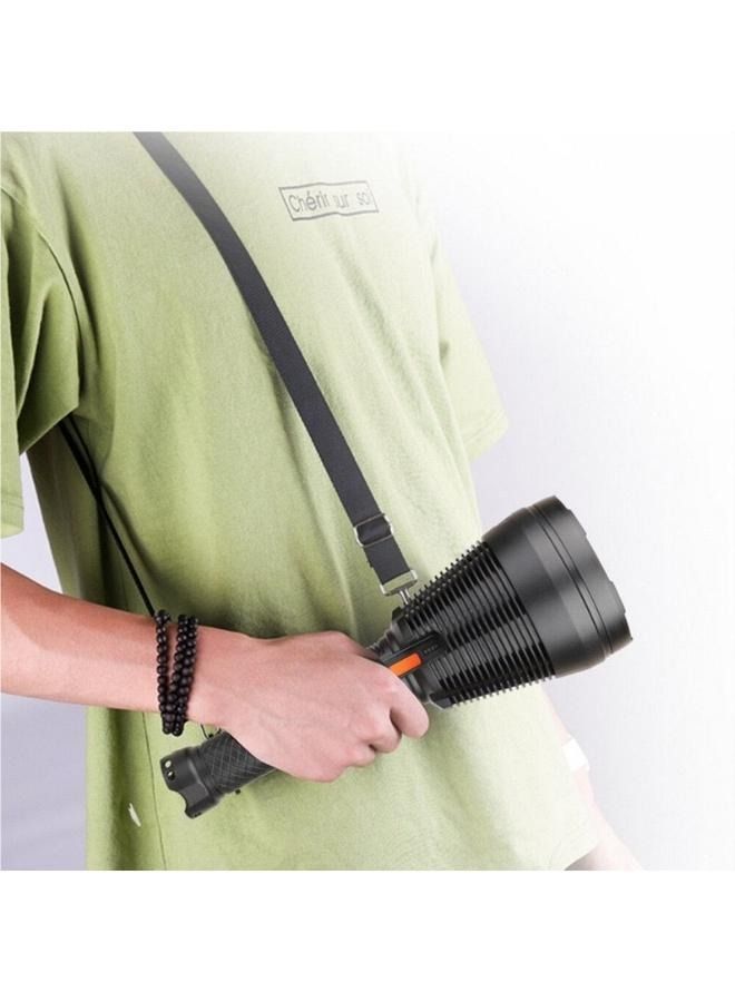 W5118 8000MA High-intensity flashlight 1800LM 18650 8000MAH TYPE-C rechargeable