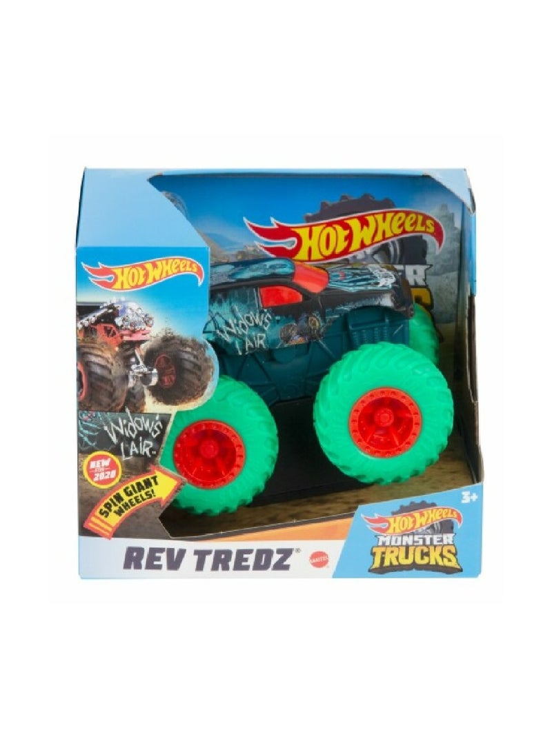 Hot Wheels Rev Tredz Widow's Lair Monster Truck