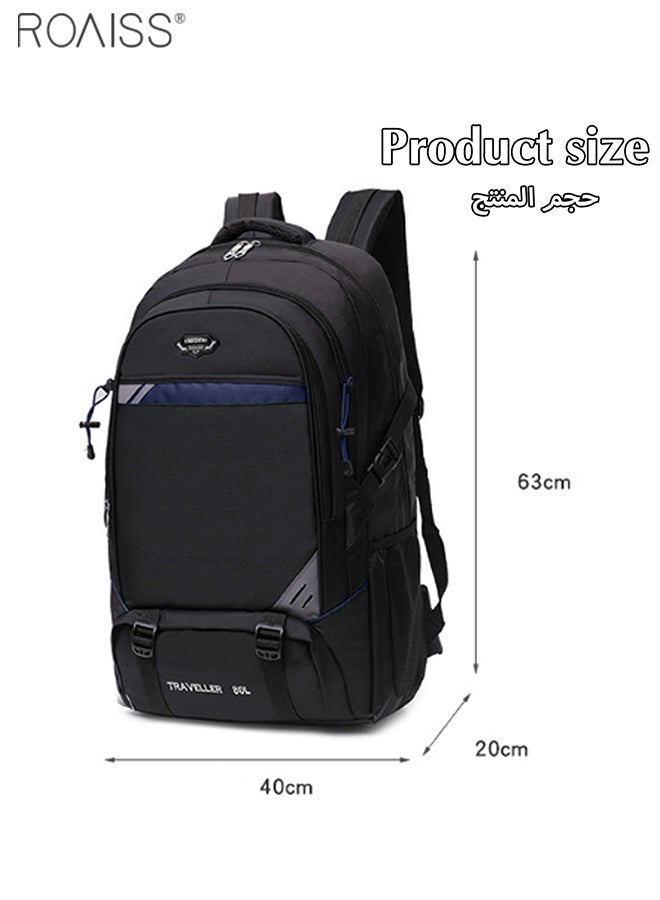 Large Capacity Waterproof Backpack Outdoor Hiking Backpack Widened Shoulder Strap Decompression Hiking Bag