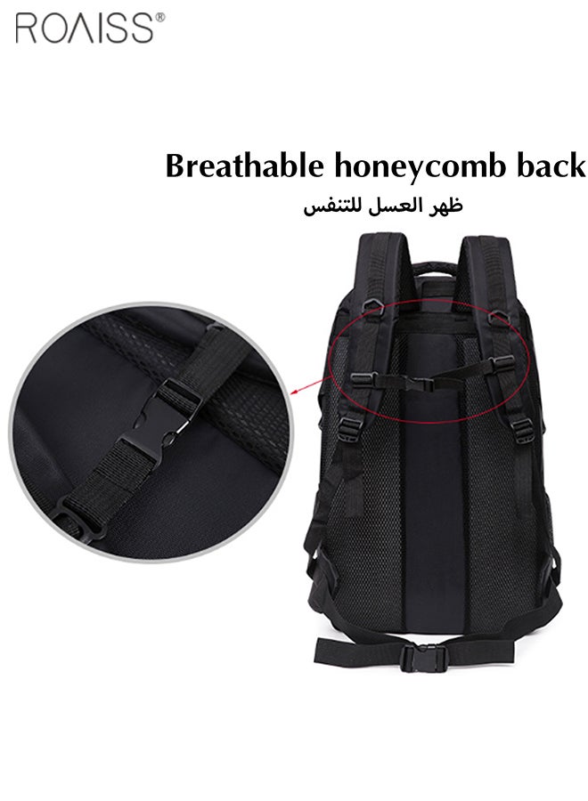 Large Capacity Waterproof Backpack Outdoor Hiking Backpack Widened Shoulder Strap Decompression Hiking Bag