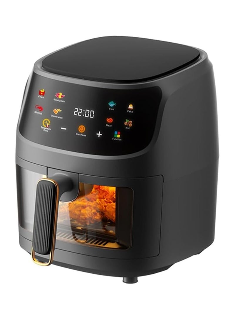 Multifunctional Air Fryer 8 Liter 2400W Extra Large Capacity Digital Touch Control Panel 8 Different Menu with Temperature Adjustable Instant Pot