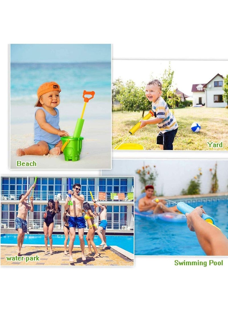 Water Guns for Kids Super Blaster Soaker Foam Pool Toys Fun Beach Outdoor Games Toys for Outdoor Summer Beach Swimming Pool Party Garden Water Games Toys Gift for Boys Girls(3Pack)