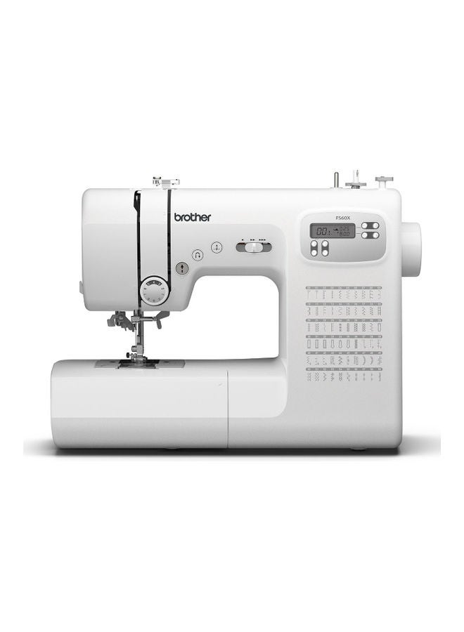 FS60X Computerized Sewing Machine FS60X White