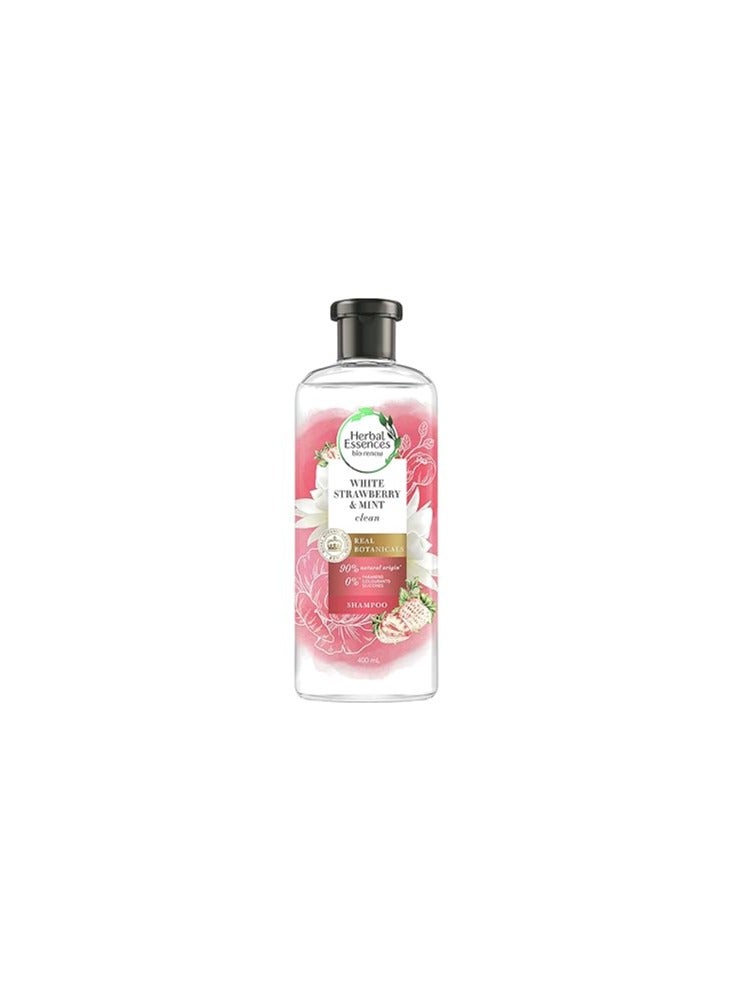 Herbal Essences White Strawberry Sweet Mint SHAMPOO For Cleansing and Volume No Paraben No Colorants