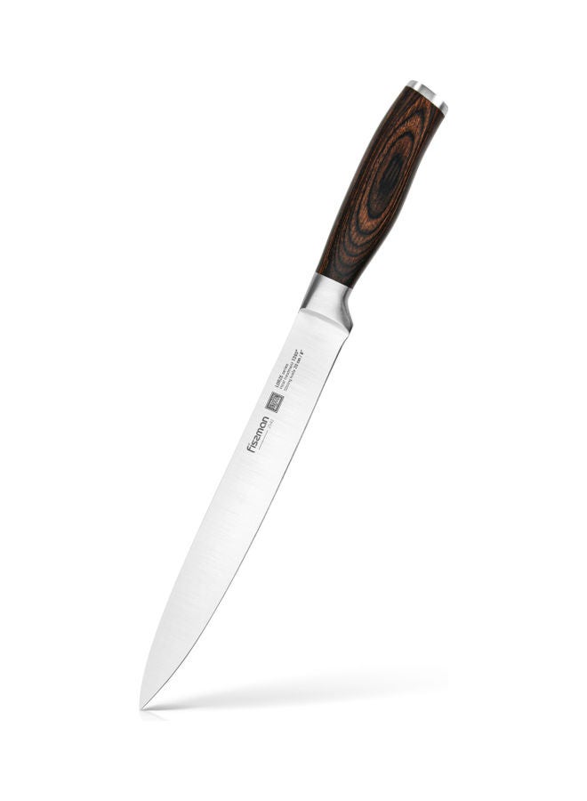 Stainless Steel Slicing Knife Lorze Silver/Brown