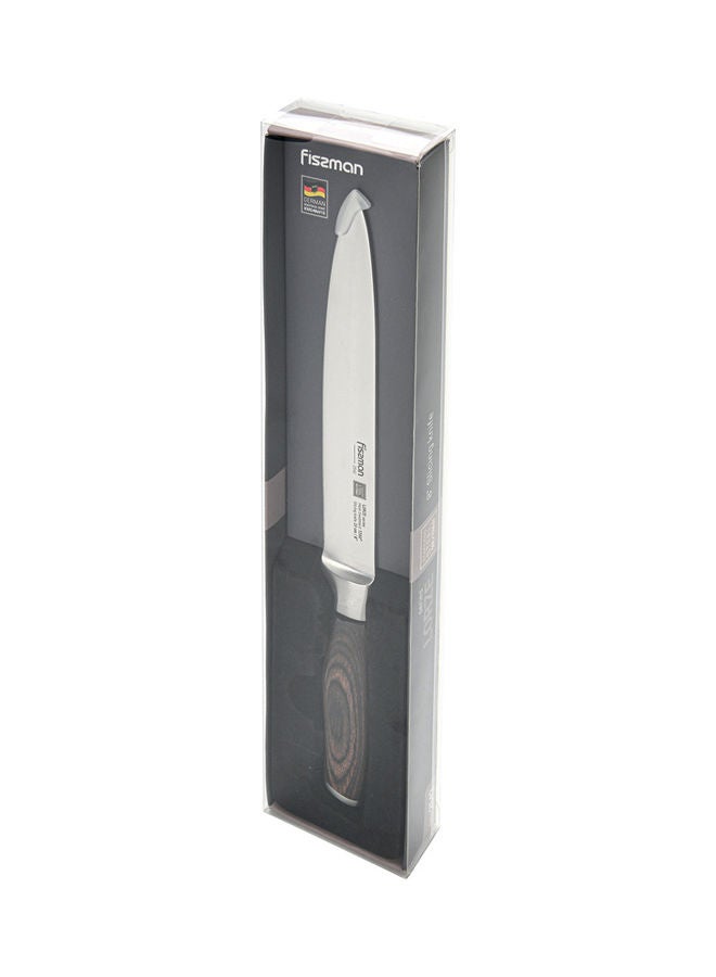 Stainless Steel Slicing Knife Lorze Silver/Brown