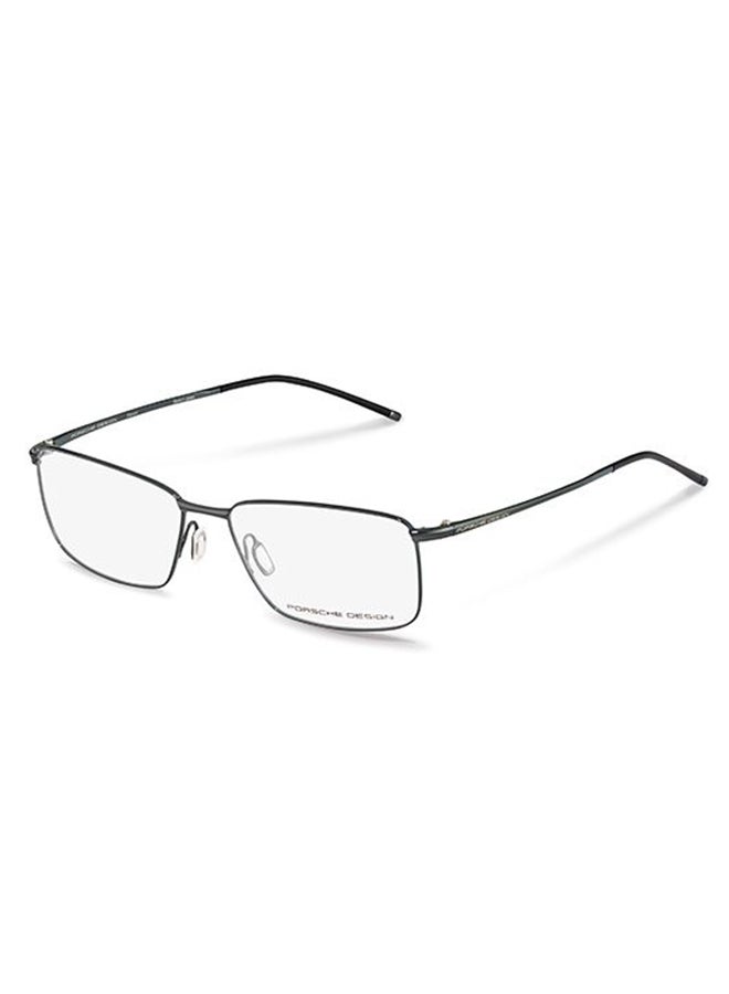 Men's Rectangular Eyeglass Frame - P8364 C 55 - Lens Size: 55 Mm