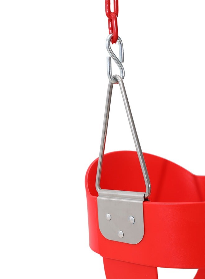 Eva Full Bucket Baby Swing Set With Chain Indoor Hanging Baby Swings Chair Patio Children Toy