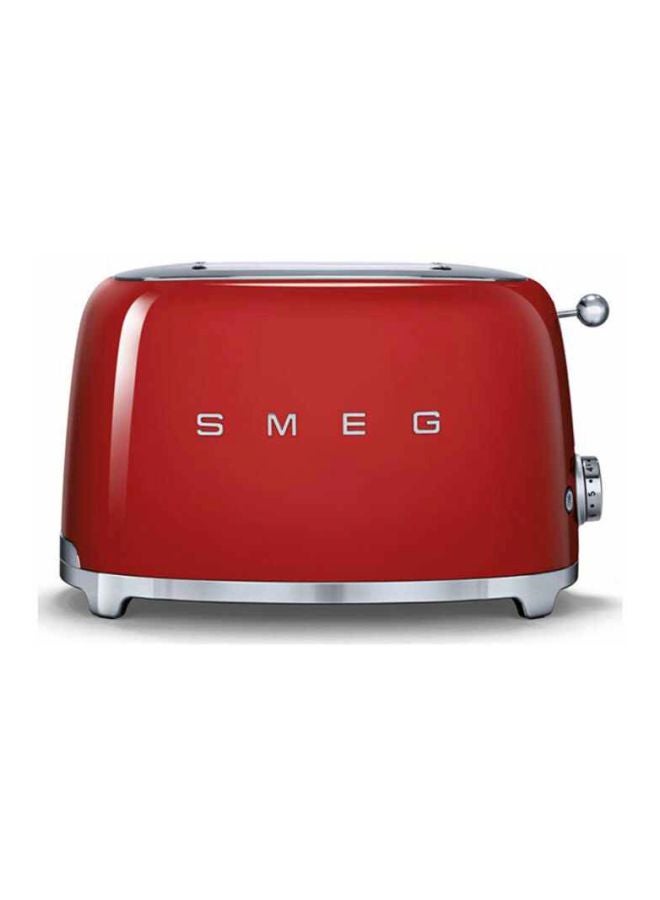 50's Retro Style Aesthetic Toaster 950W With Electric Kettle 1.7L 3000W 1.7 L 3000 W KLF11RDK+TSF01RDUK Red