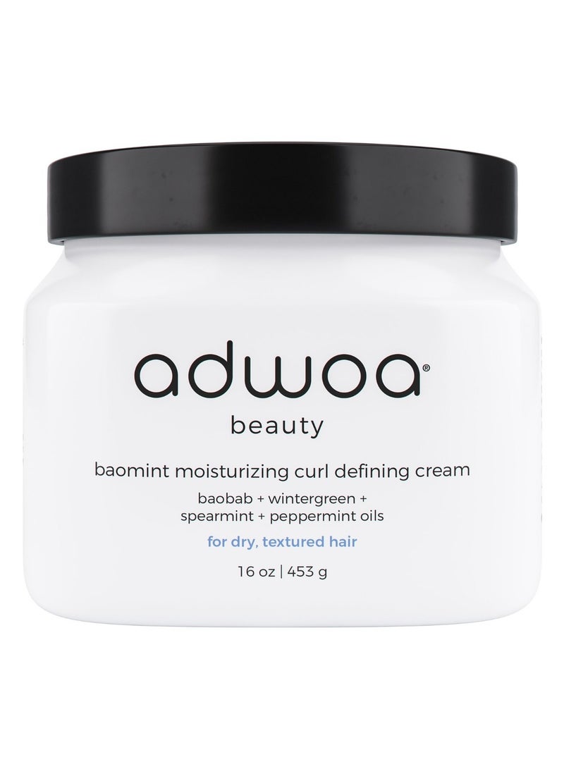 ADWOA BEAUTY Baomint Moisturizing Curl Defining Cream 453g