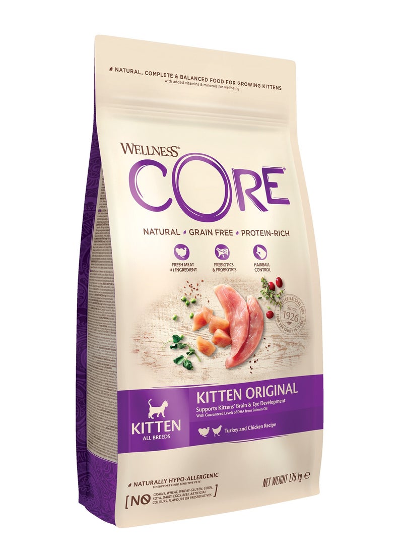 Core Original Turkey and Chicken Recipe Kitten Food 1.75 kg