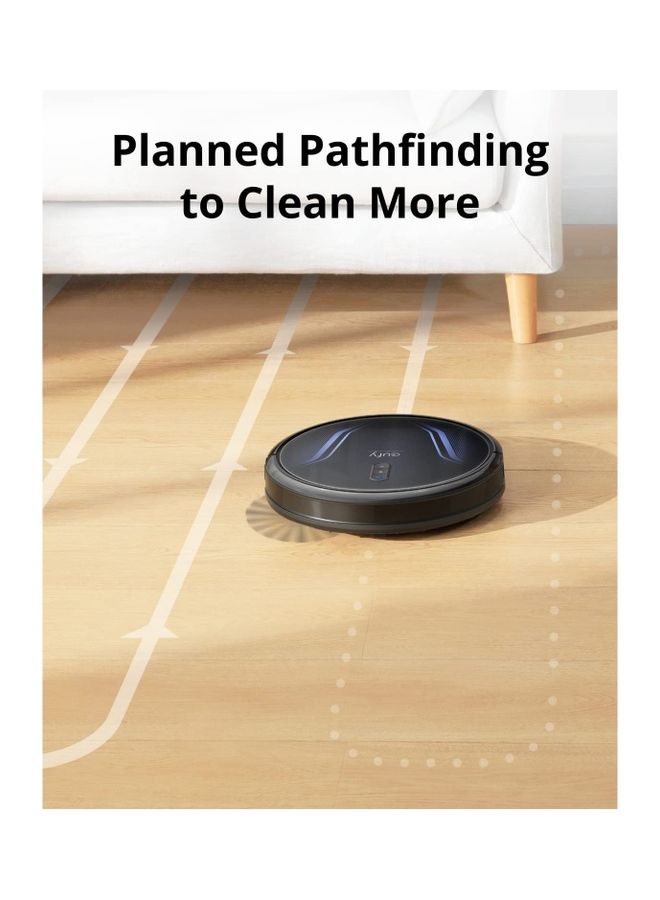 Clean by Anker, eufy Clean G40+, Robot Vacuum, Self-Emptying Robot Vacuum, 2,500Pa Suction Power, WiFi Connected, Planned Pathfinding, Ultra-Slim Design, Perfect for Daily Cleaning 3.2 L 1000 W T2272 Black