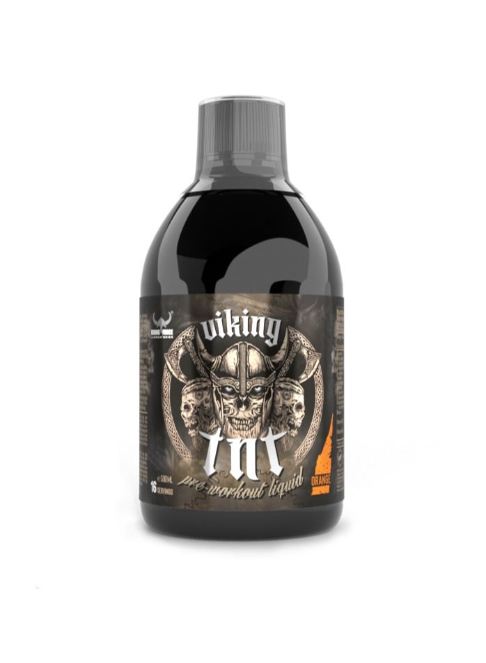 Viking TNT pre workout liquid Orange Flavour energy booster