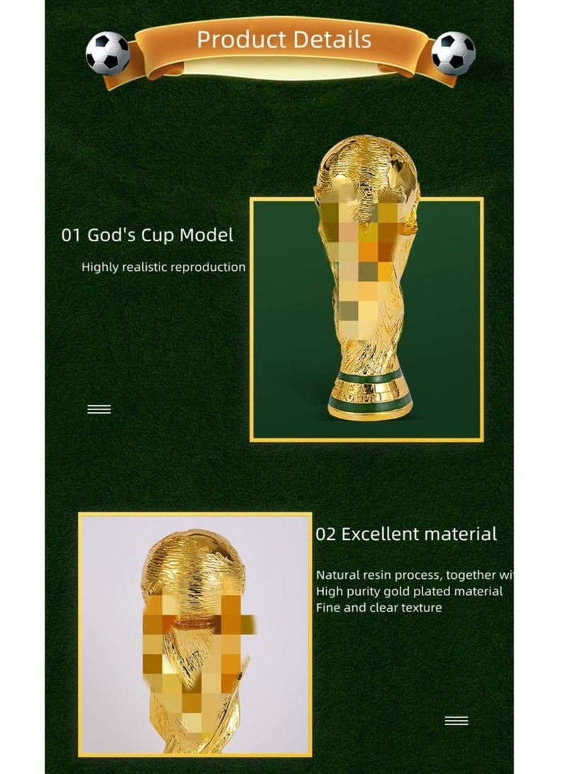 21cm World Cup Soccer Medallion Soccer Fan Collectibles