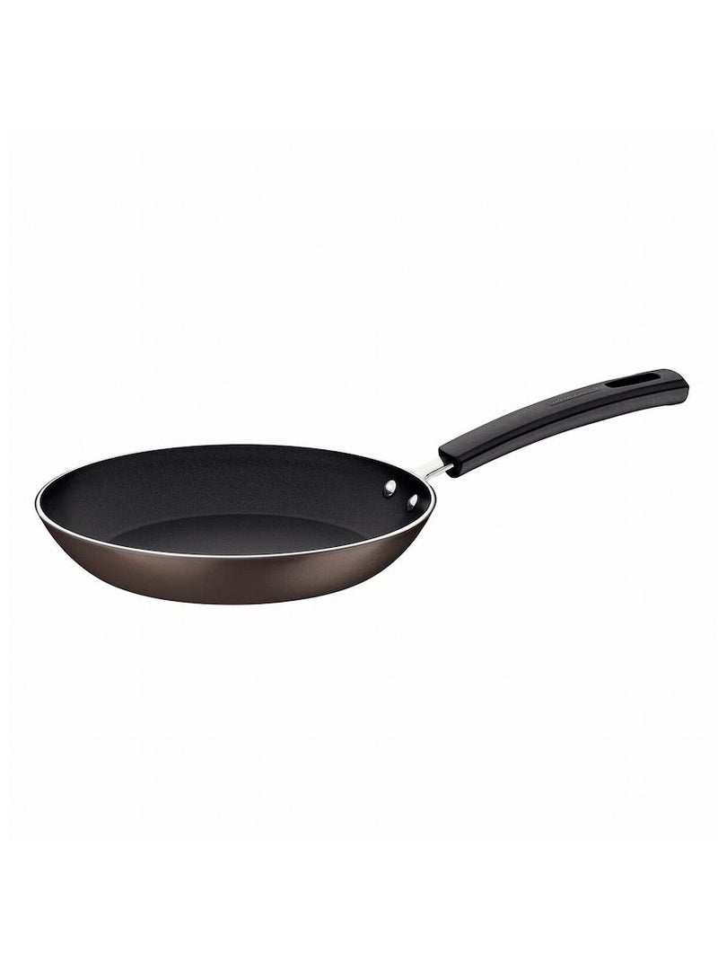 Sicilia 24cm 1.2L Hazelnut Aluminum Frying Pan with Interior and Exterior Starflon Excellent PFOA Free Nonstick Coating