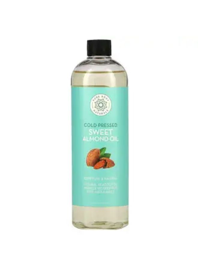 Pure Body Naturals Sweet Almond Oil 16 fl oz 473 ml
