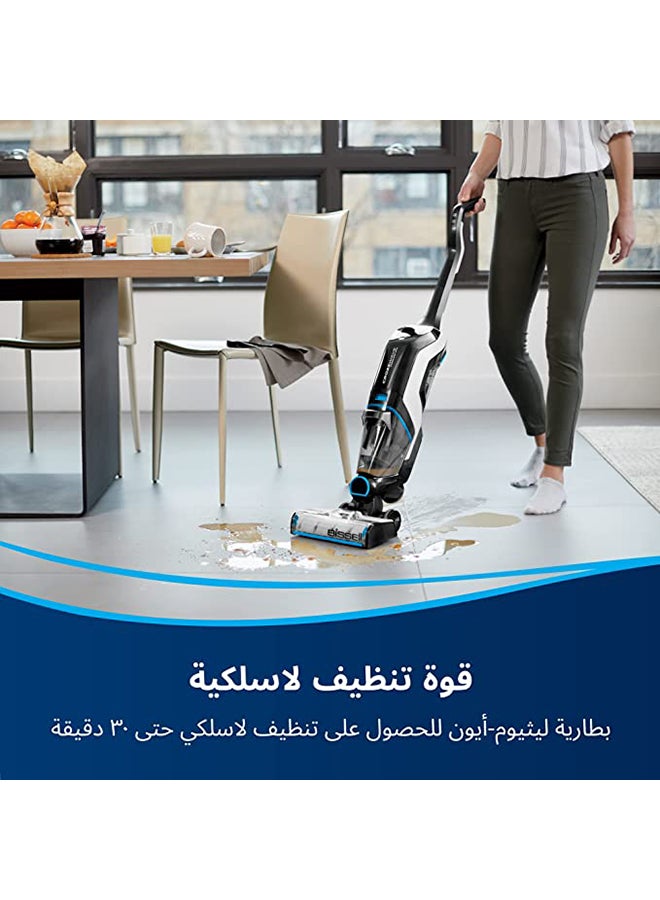 Crosswave Cordless Max 3 in 1 , Vacuum, Wash, and Dry 36 W 2767E Titanium/Bossanova Blue