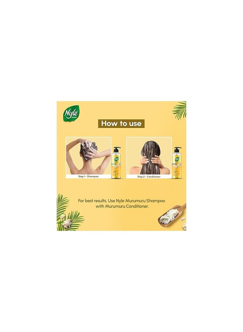 Nyle Natural Pure Shampoo For Nourished Hair With Goodness Of Murumuru Butter For Men Women No Paraben