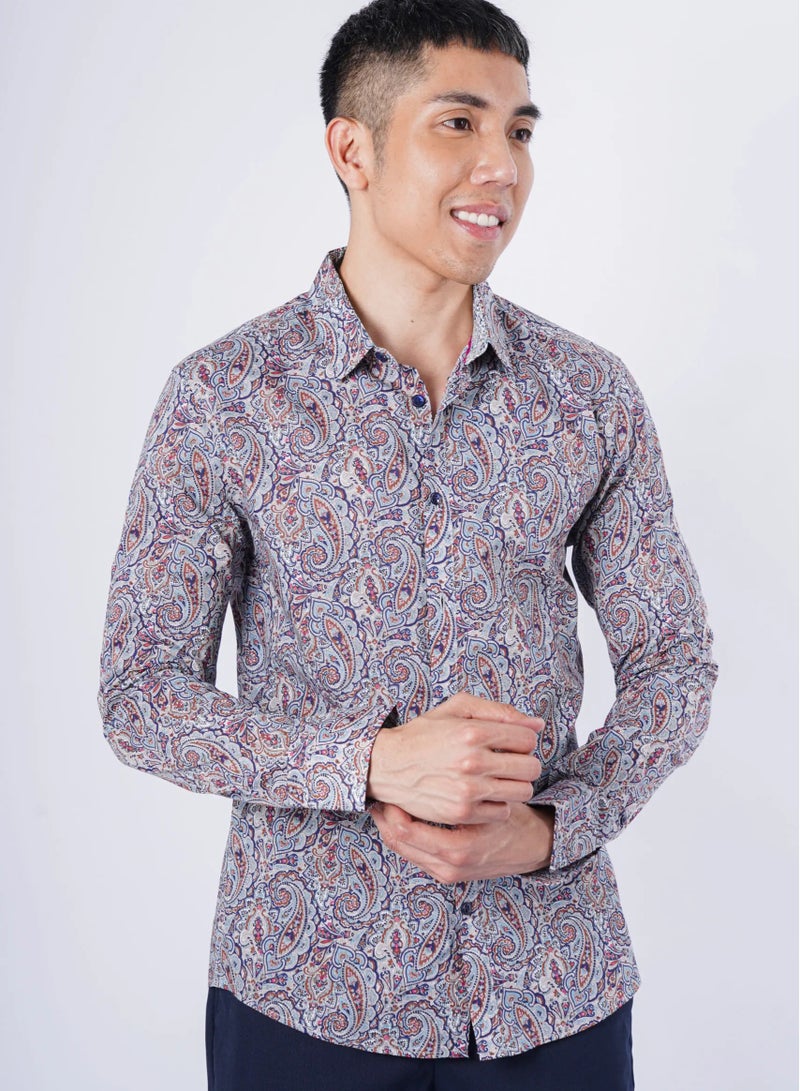 Men’s Autumn Shirt – Burnished Lilac