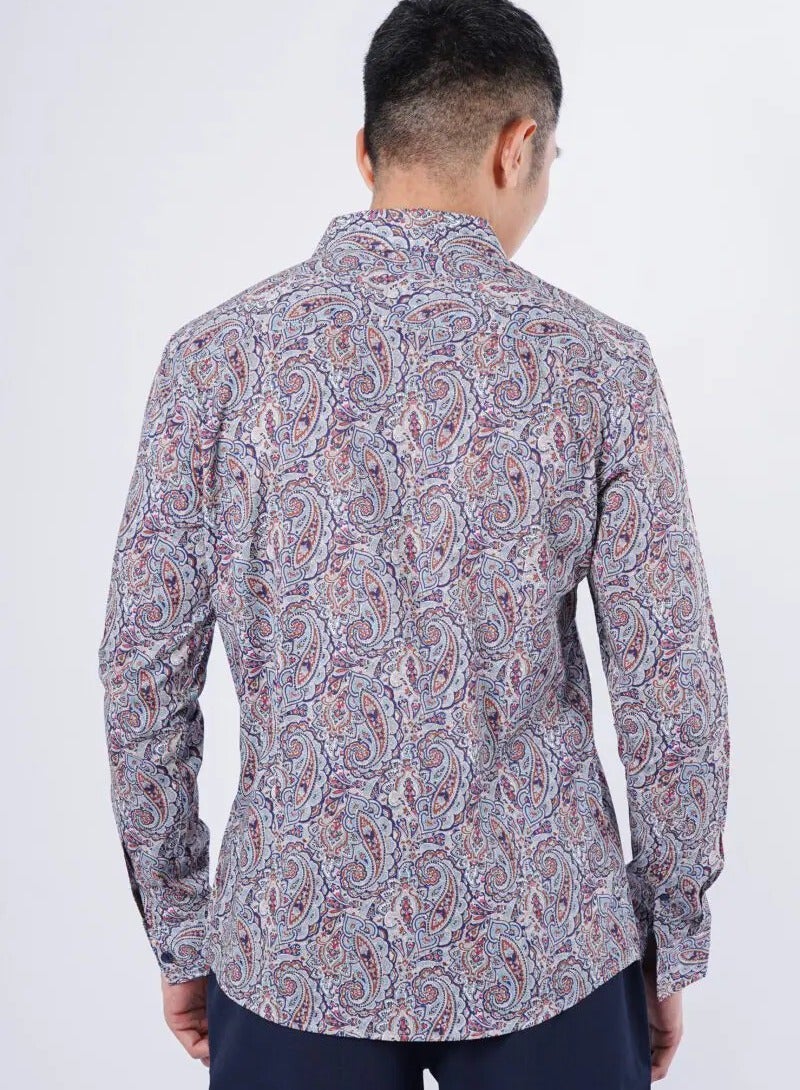 Men’s Autumn Shirt – Burnished Lilac