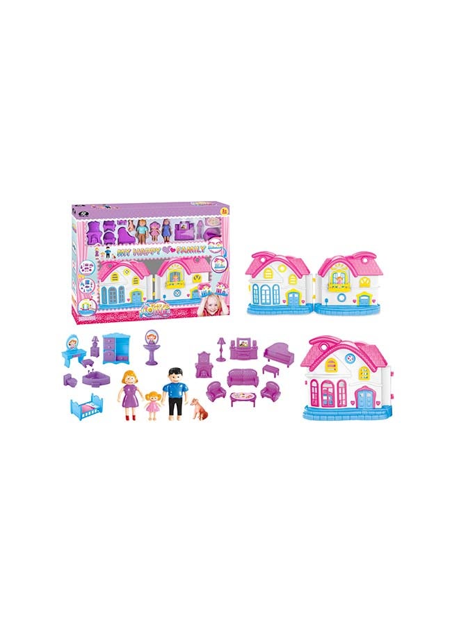Play Home My Happy Family Battery Operated 45cm