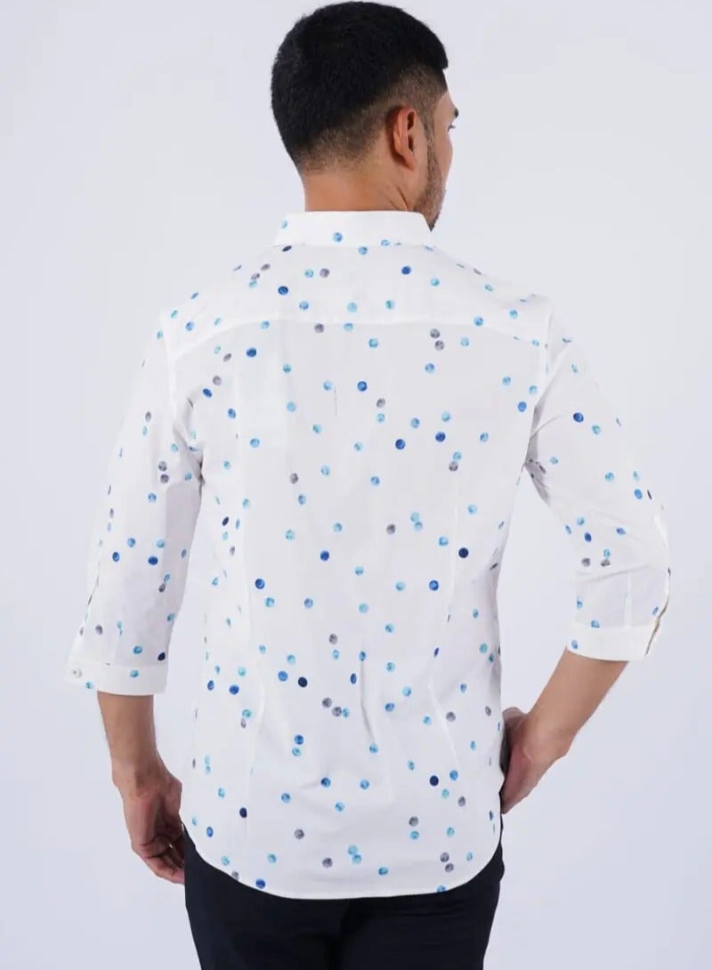 Men’s Autumn Shirt -Optic White