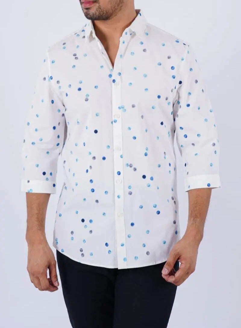 Men’s Autumn Shirt -Optic White