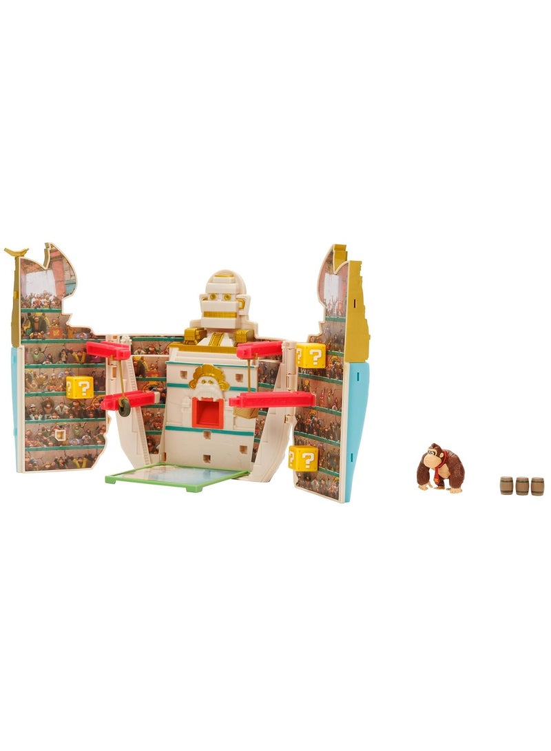 The Super Mario Bros. Movie Donkey Kong Stadium Playset