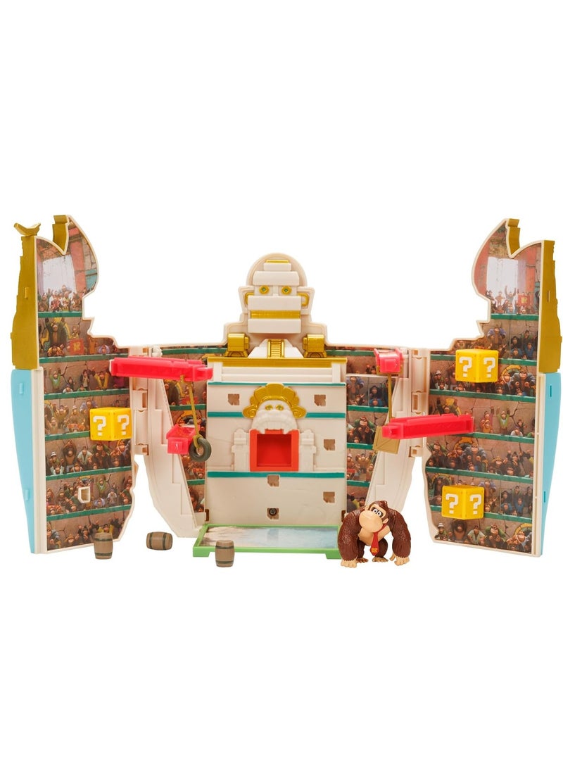 The Super Mario Bros. Movie Donkey Kong Stadium Playset