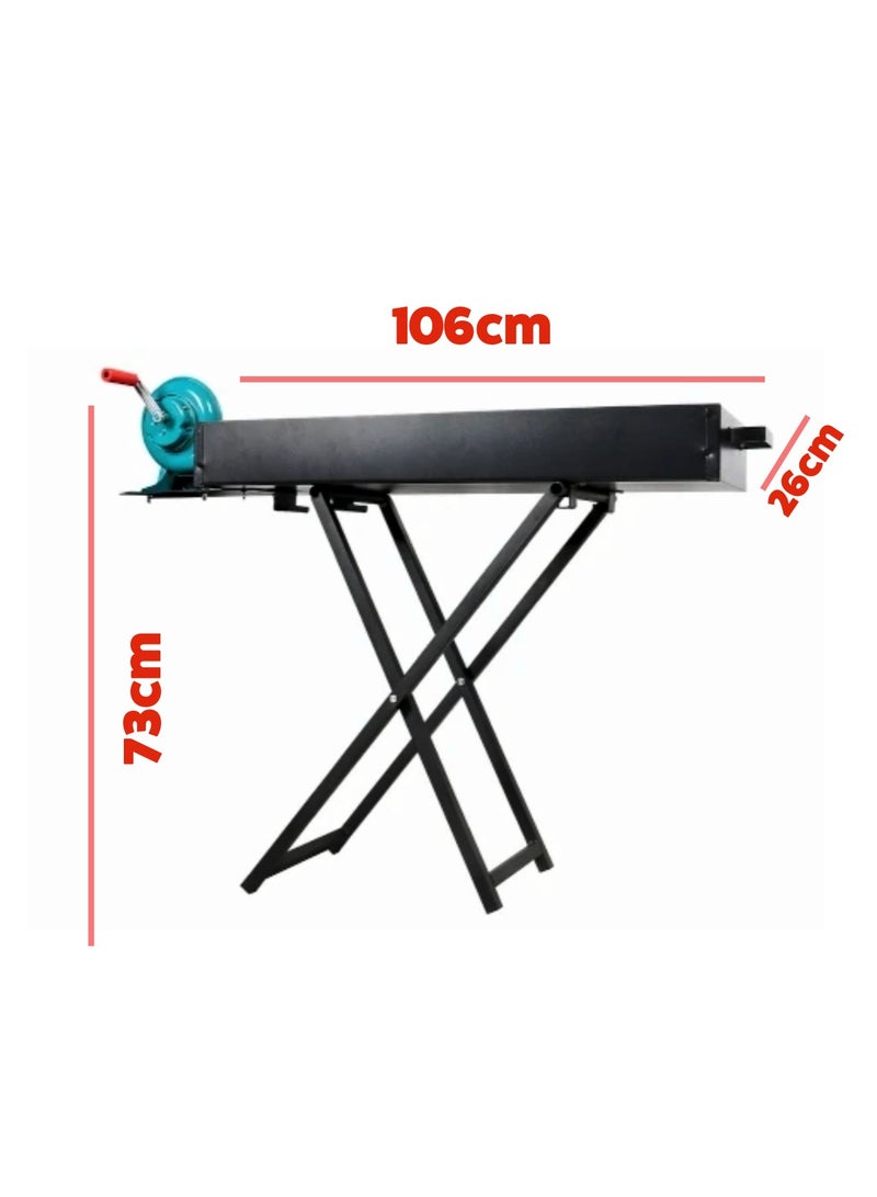 Barbeque Grill Outdoor  BBQ Grill with Blower Fan 106cm X 25.5cm