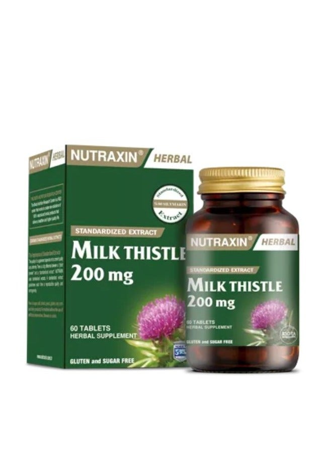 Nutraxin Herbal Milk Thistle 60 Tablet