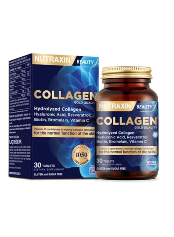 NUTRAXIN Beauty Collagen Gold Quality 30 Tablets