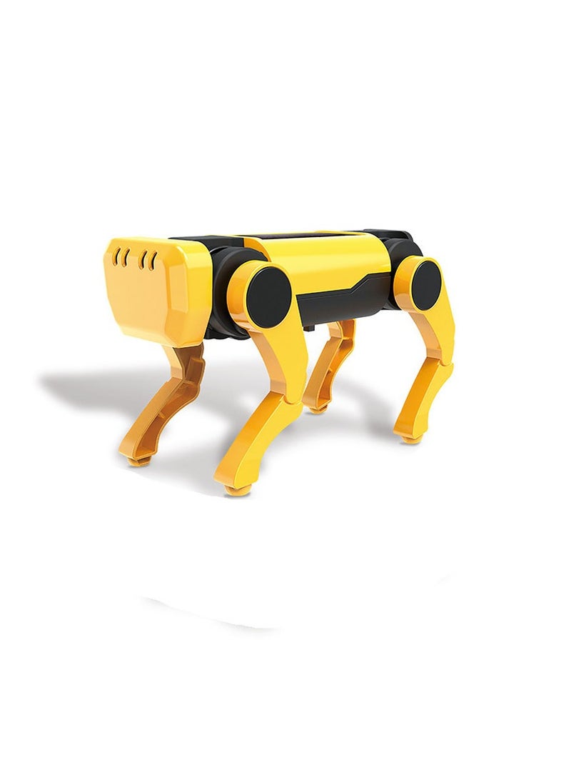 Solar Powered Creative And Fun Assembly Design Electronic Mechanical Dog