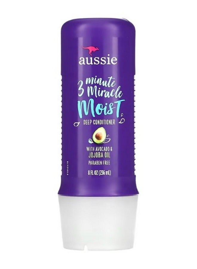 3 Minute Miracle Moist Deep Conditioner with Avocado  Jojoba Oil 8 fl oz 236 ml